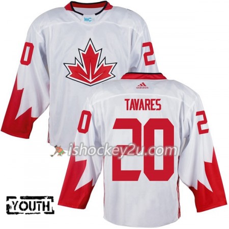 Canada Trøje John Tavares 20 2016 World Cup Børn Hvid